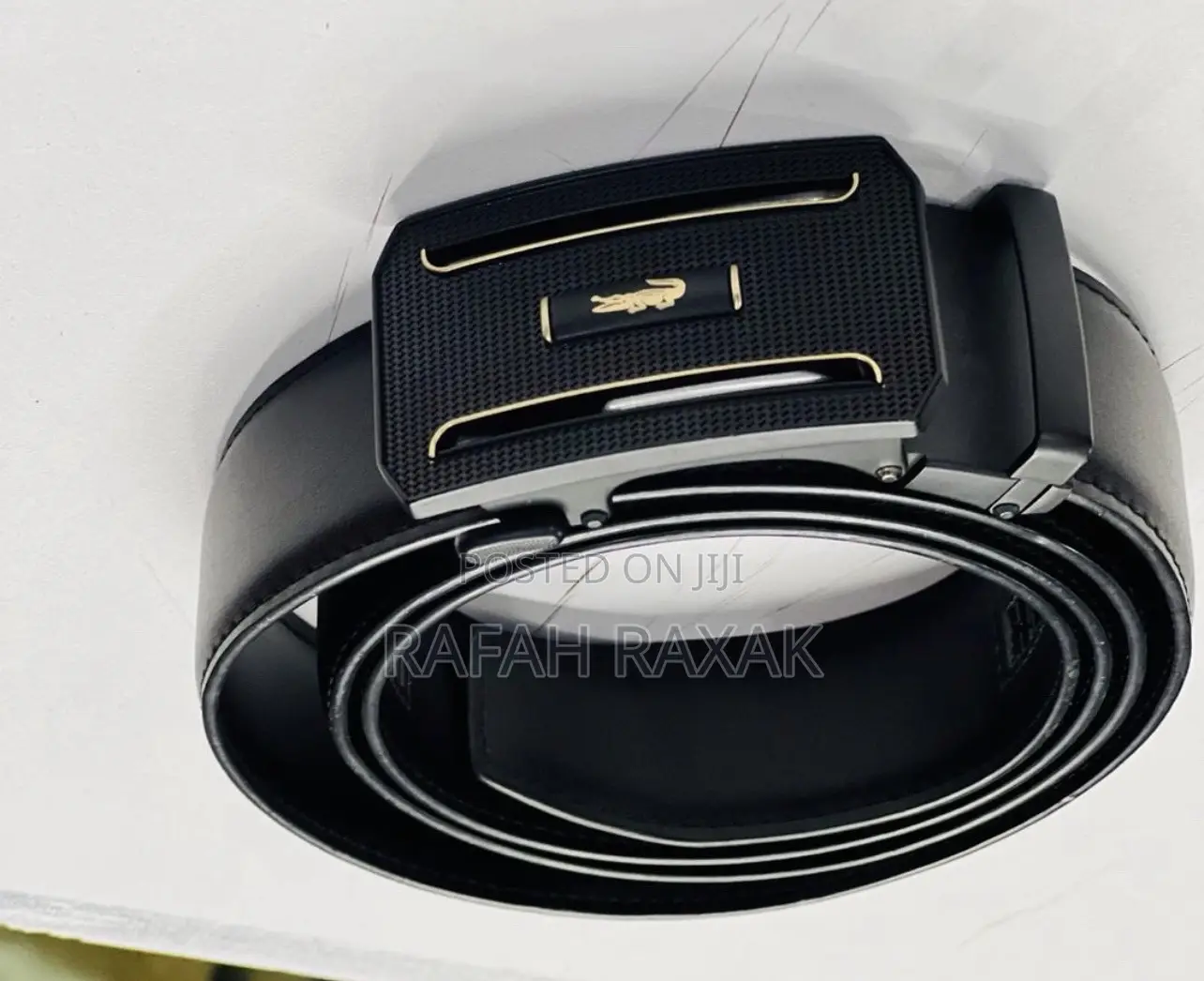 Original Men’S Lacoste Leather Belts