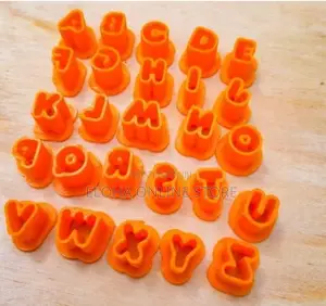 Alphabet Letter Cookie Cutter Set