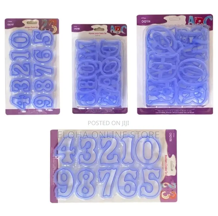 Numbers Cookie Cutter Set
