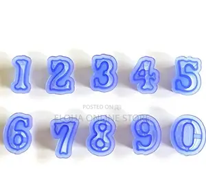 Numbers Cookie Cutter Set