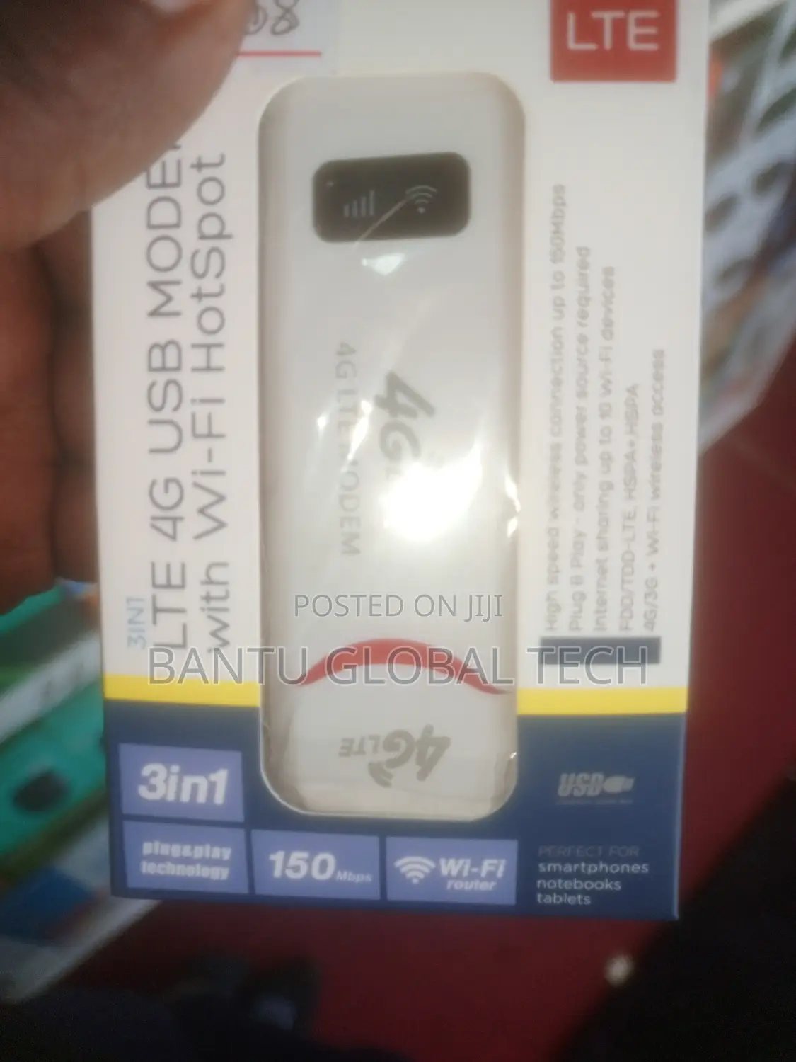 USB 4G MODEM With Wifi Hotspot