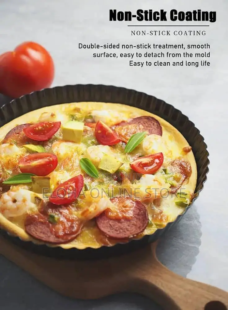 Non-Stick Tart and Quiche Pan With Removable Bottom