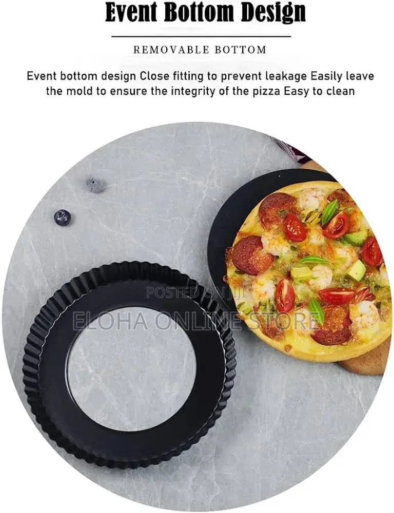 Non-Stick Tart and Quiche Pan With Removable Bottom
