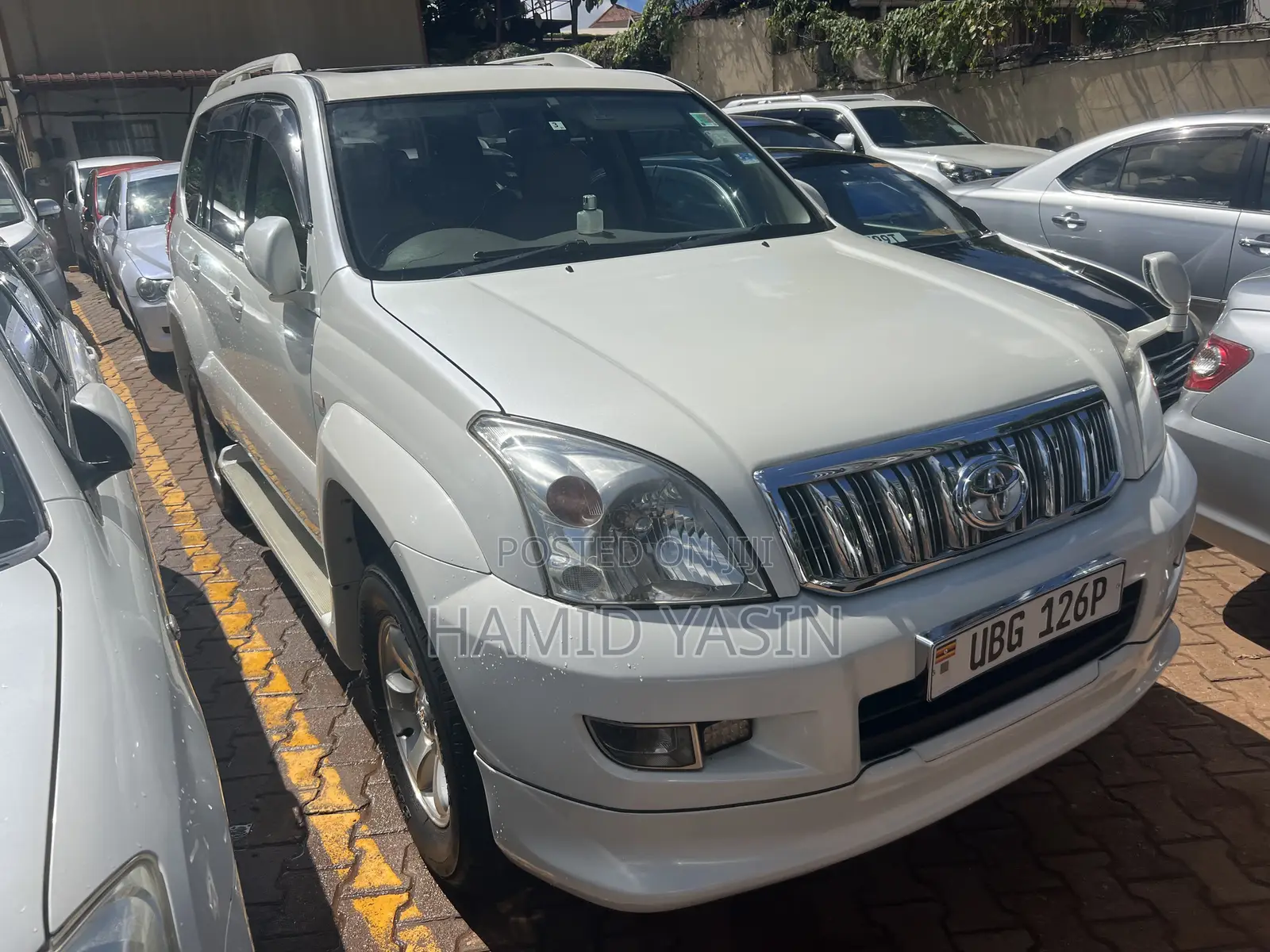 Toyota Land Cruiser Prado 2005 White
