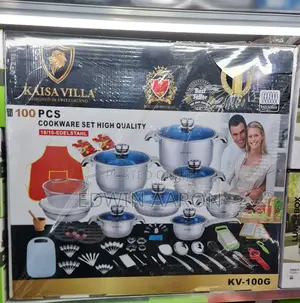 Kaisa Villa 100pcs Cookware Set