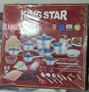 King Star 100pcs Cookware Set