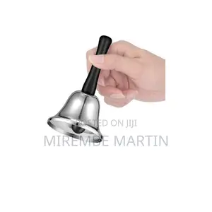 Stainless Steel Hand Bell.