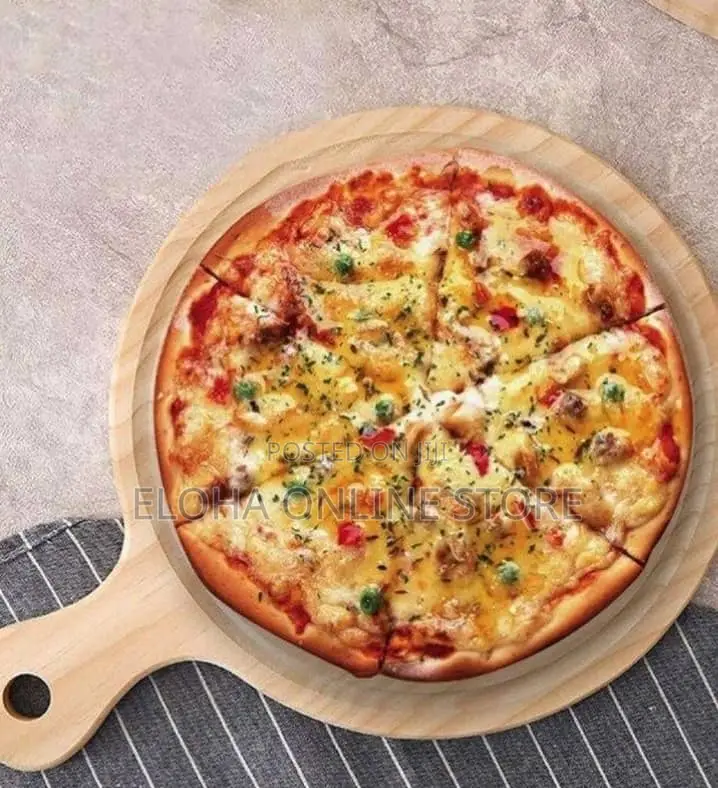 New Wooden Pizza Plate