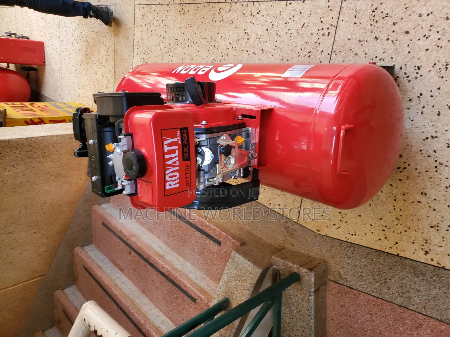 Diesel Air Compressor 200L Edon 2piston.