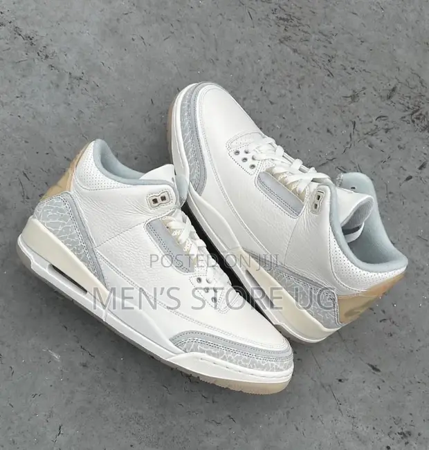 Air Jordan Retro Off White Mens Classic Sneakers in Central