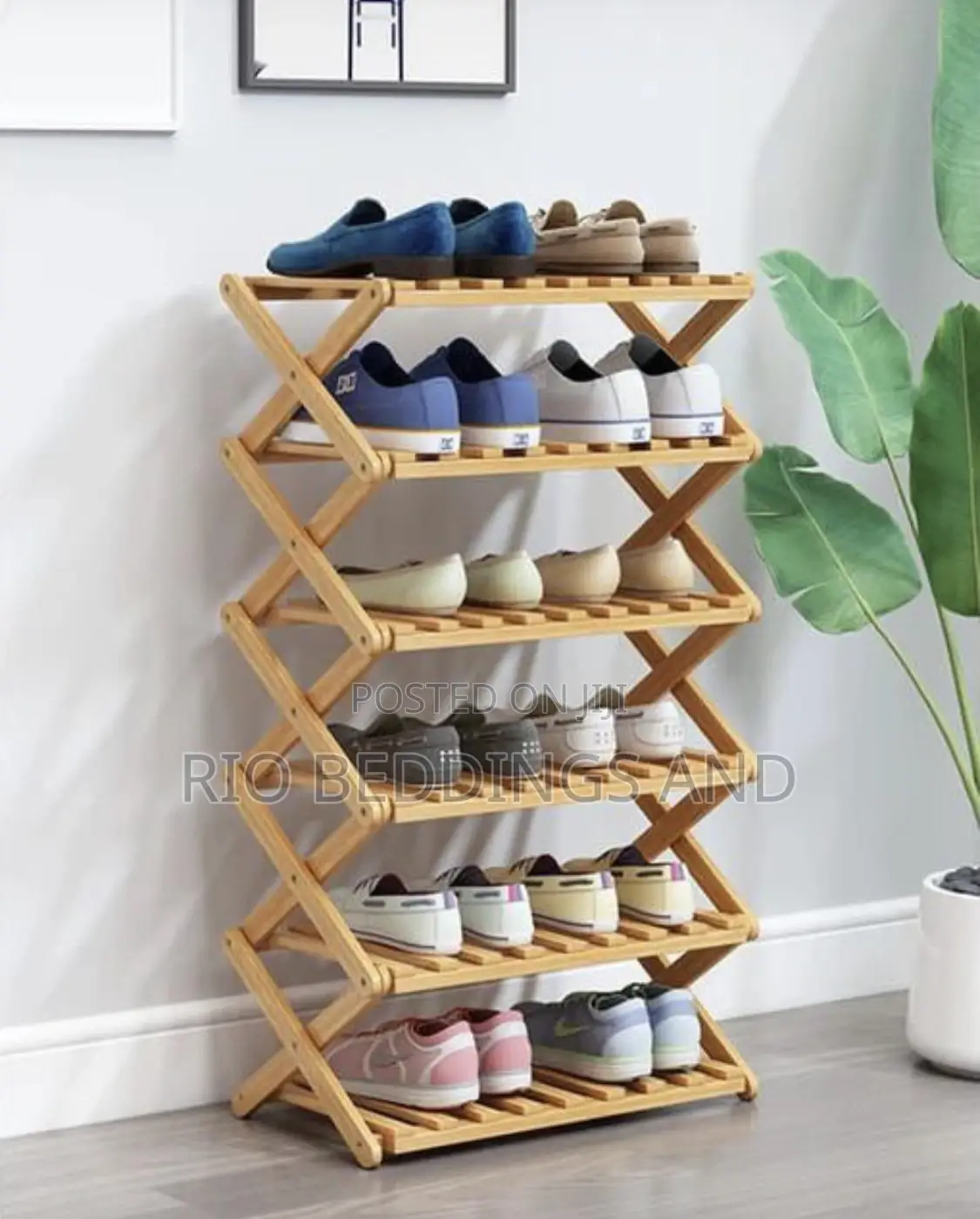 Wooden Shoe Rack Available