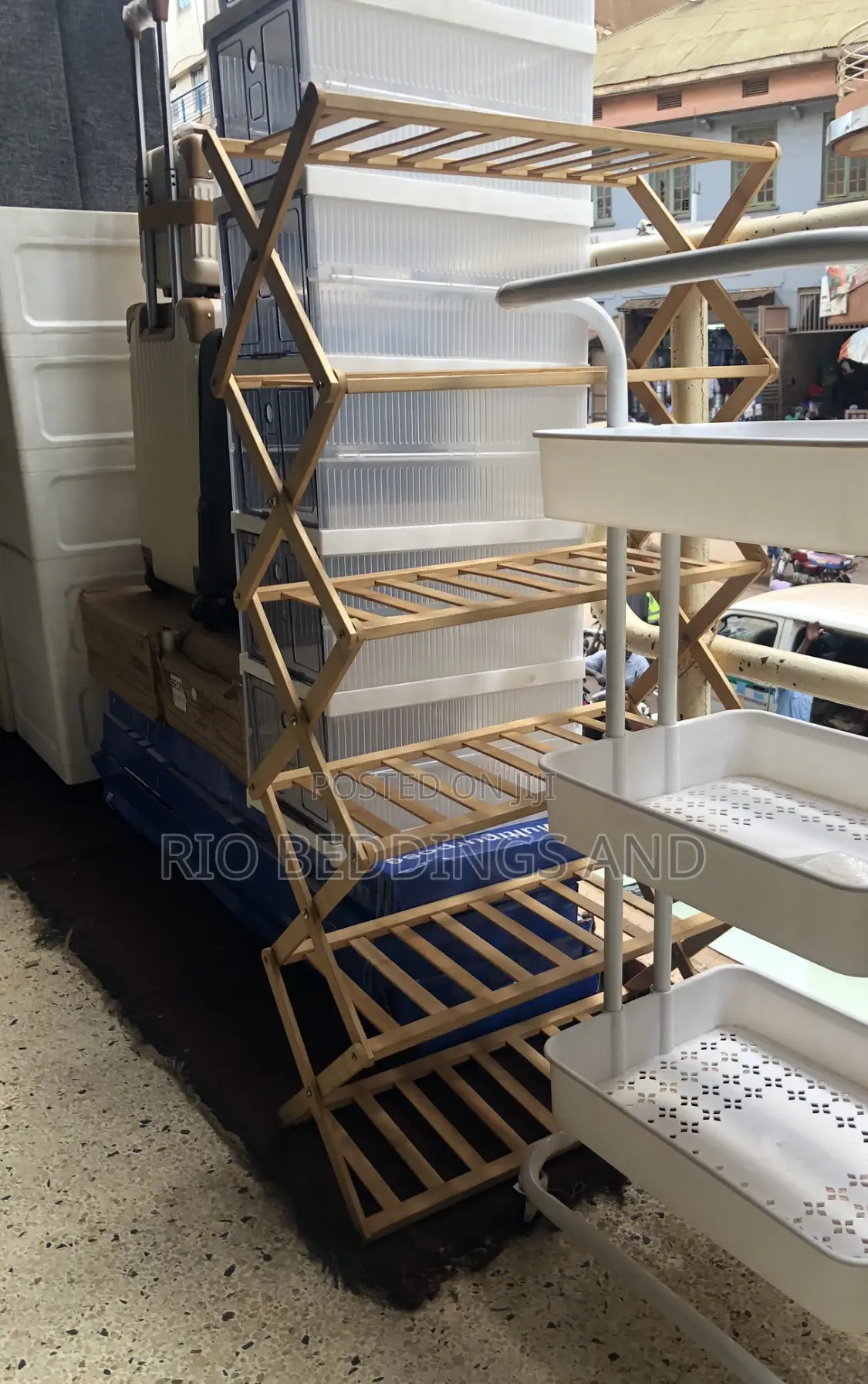 Wooden Shoe Rack Available