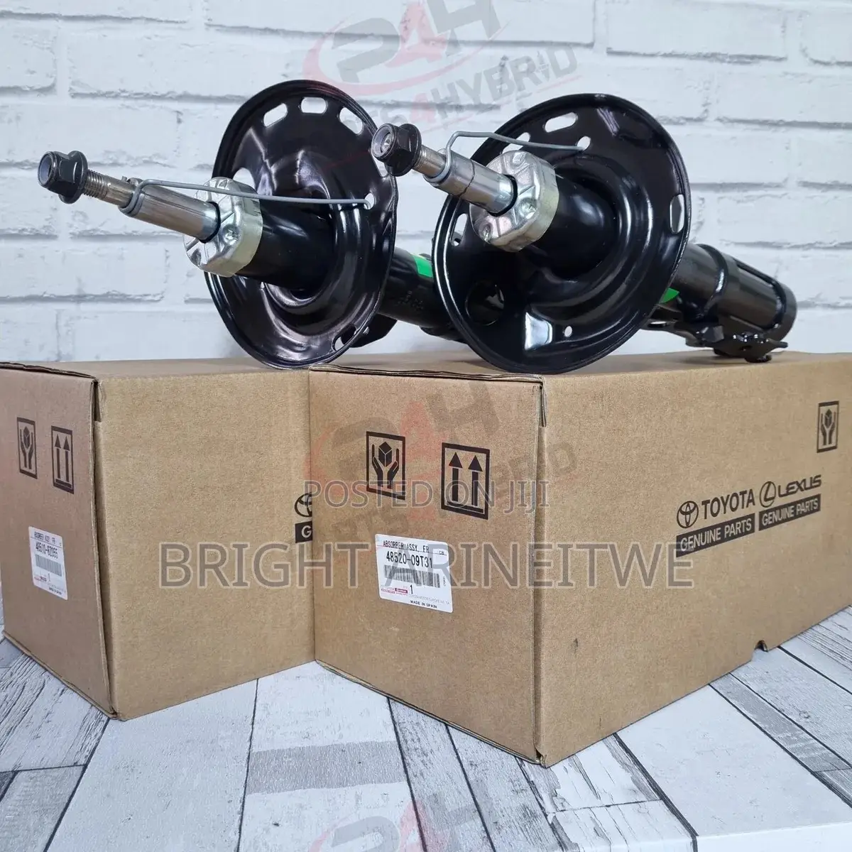 Front Shock Absorbers for Toyota Blade and Auris