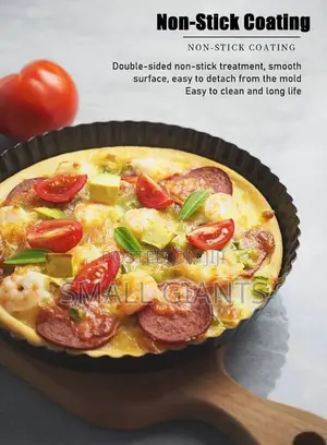 Non-Stick Tart and Quiche Pan With Removable Bottom