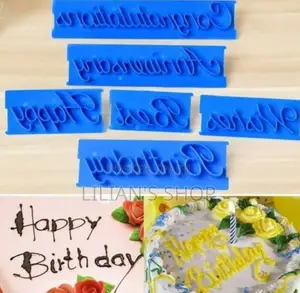 6pcs Cookie Fondant Cutter Decorating Icing Cake Mould