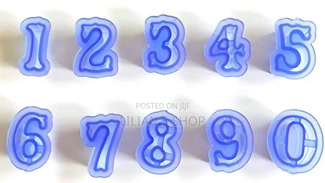 Numbers Cookie Cutter Set