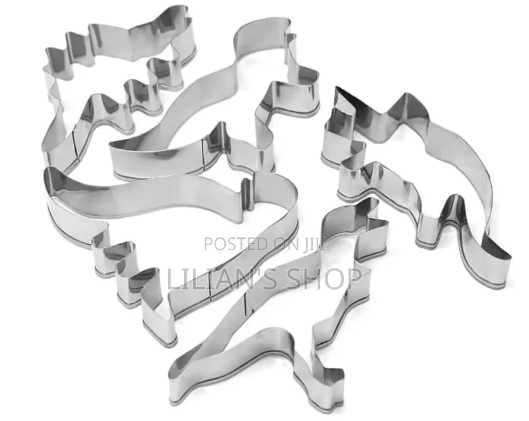5pcs Dinosaur Cookie Cutter Set