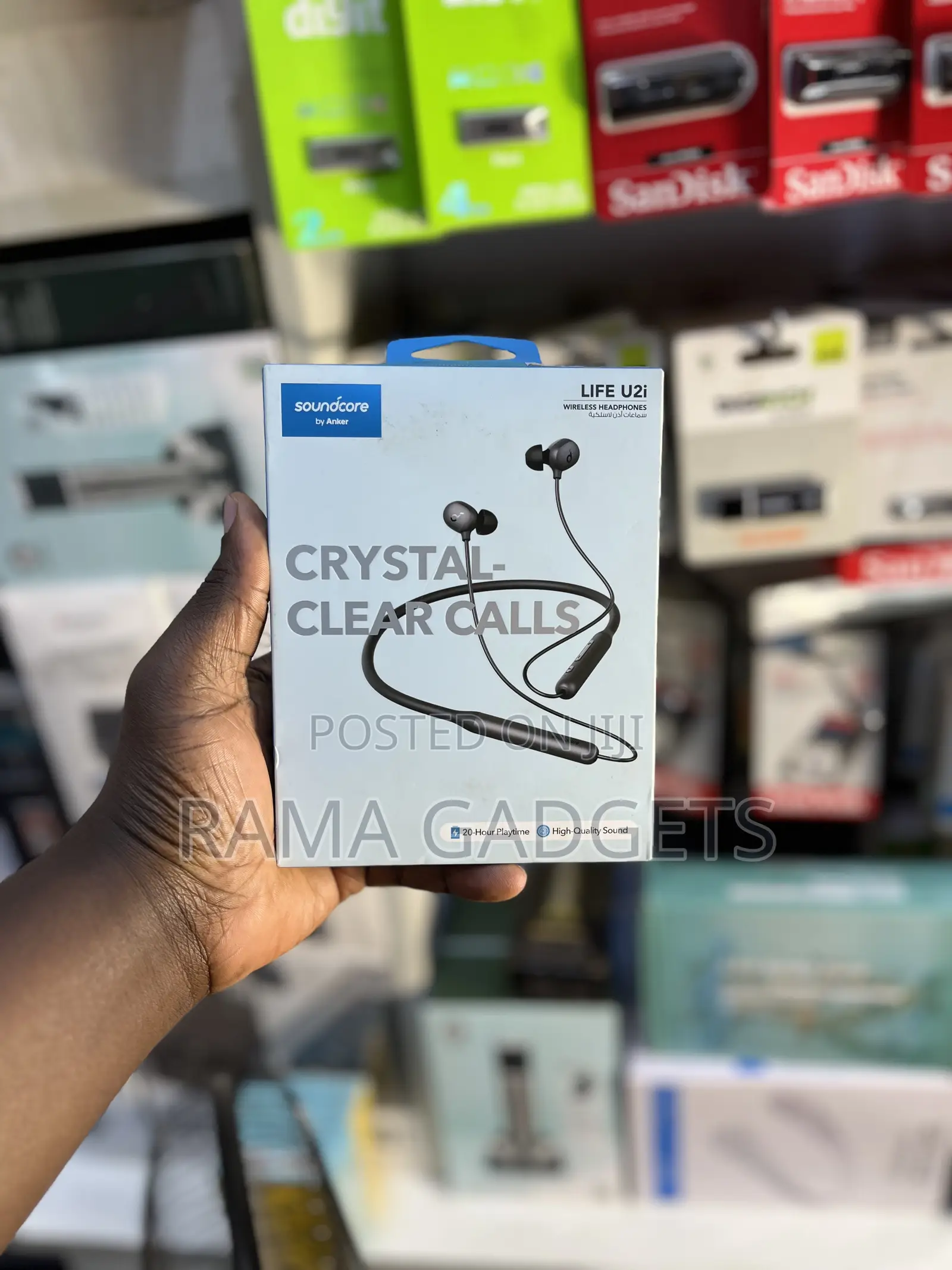 Soundcore Anker Life U2i Wireless Headphones, Neckband