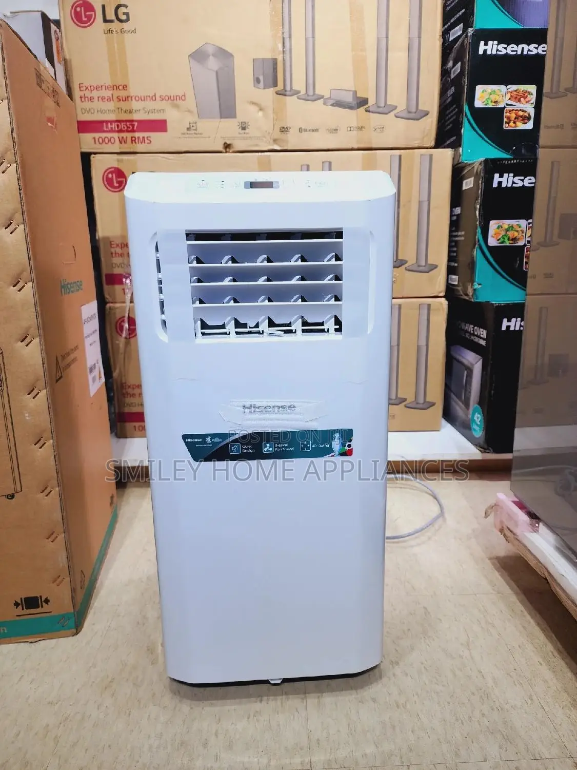 Hisense Portable Local Air Conditioner 9000 Btu