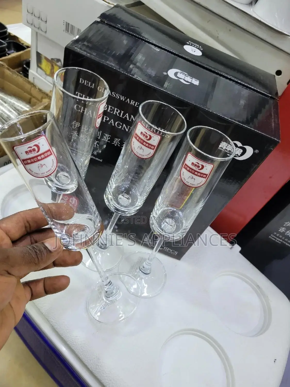 The Iberian Champagne Glass 12pics DZN