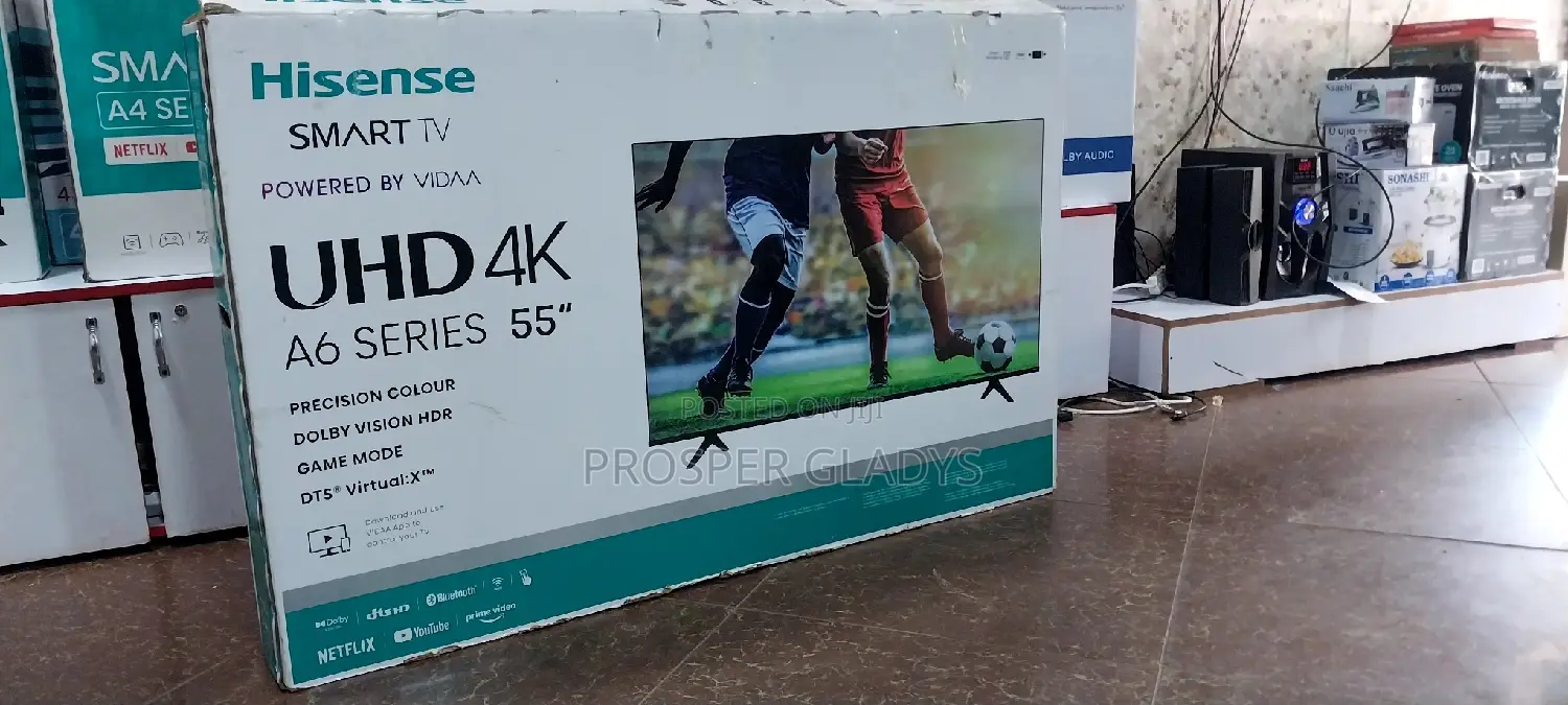 Hisense 55 Smart Digital UHD Flat Flameless