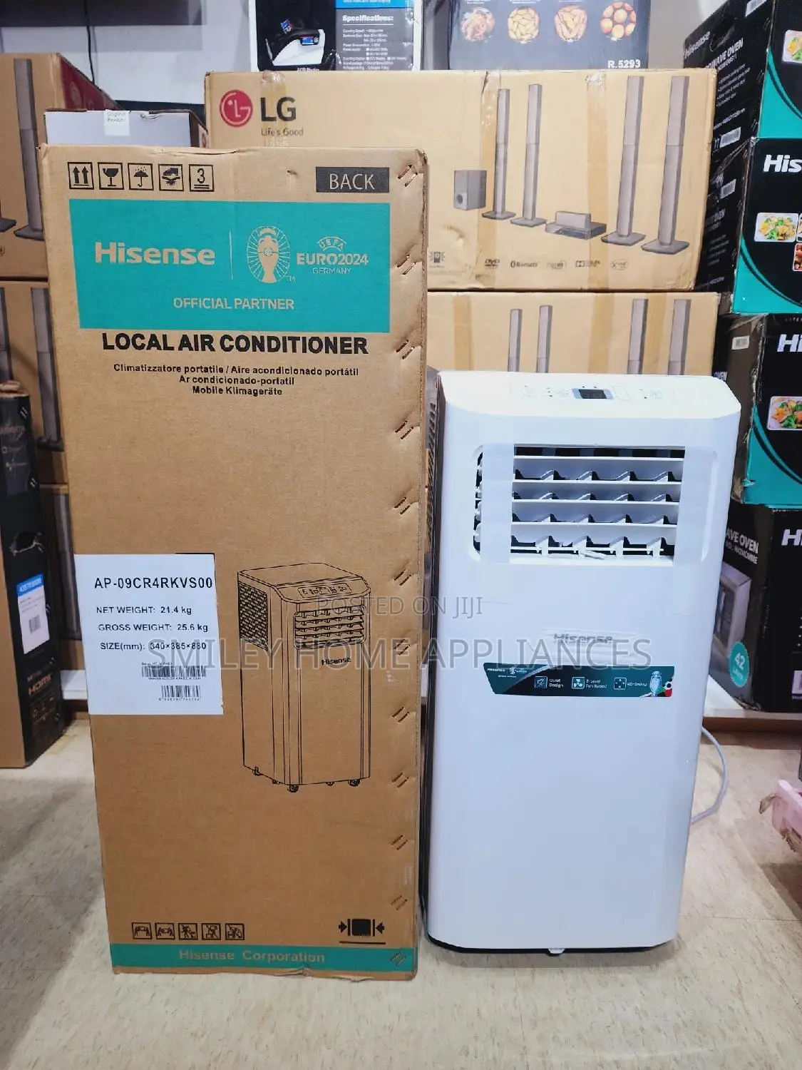 Brand New Local Air Conditioner 9000 Btu Hisense Portable