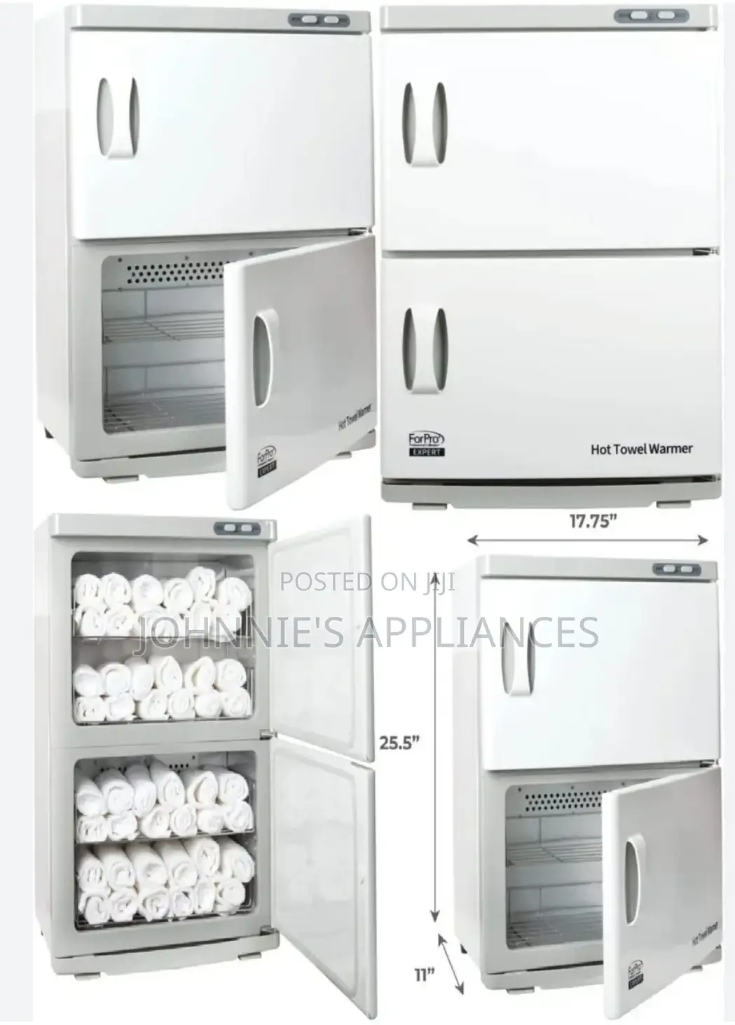 Heat Resistant Commercial Electric Towel Warmer Double