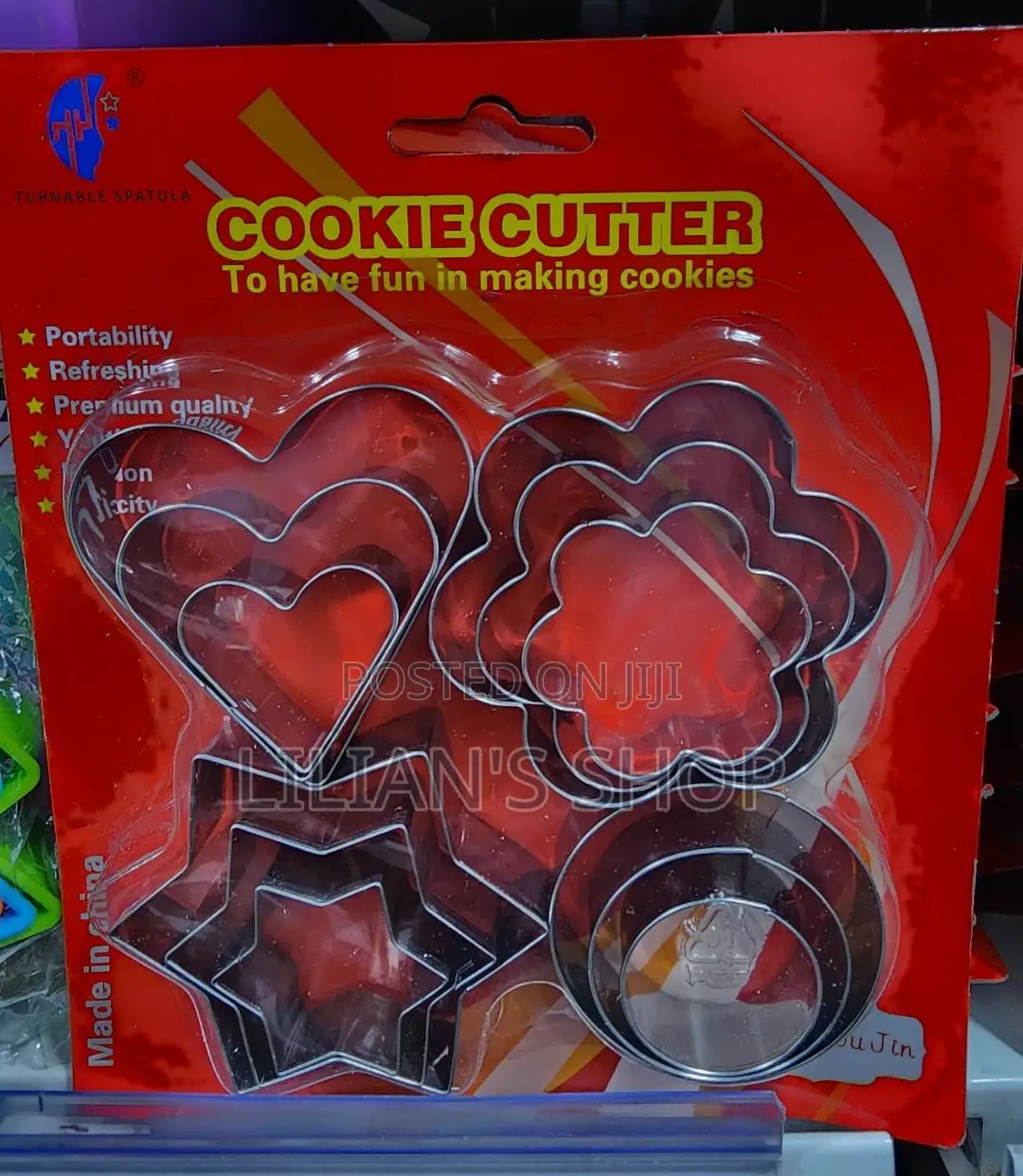 12pcs Stainless Steel Cookie Cutter