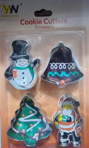 4pcs Stainless Steel Cookie Cutter