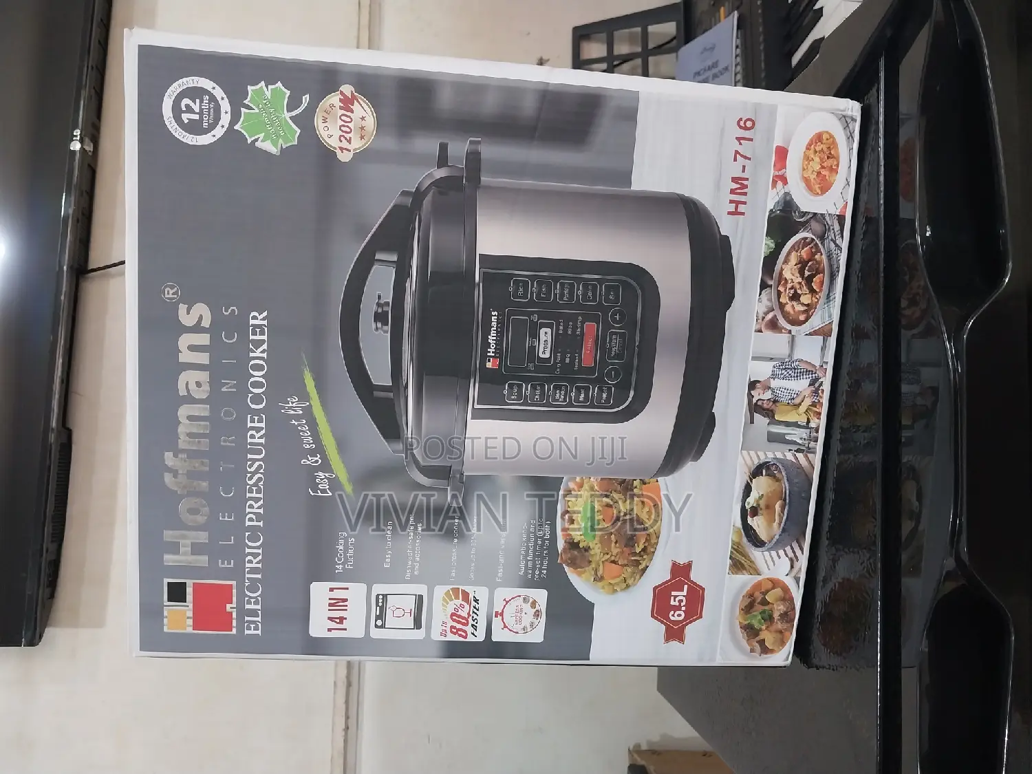 6.5 Litres Hoffmans Presure Cooker
