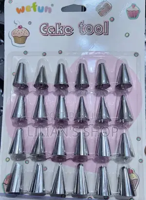 Stainless Steel 24pcs Nozzles Card