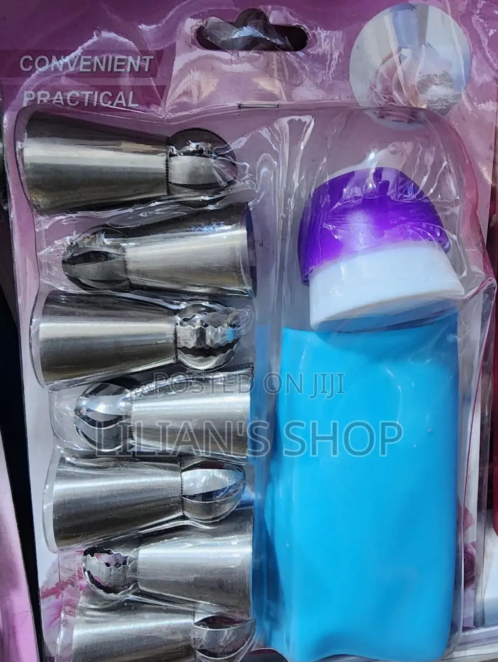 Russian Ball Cake Decorating Nozzles and Piping Set