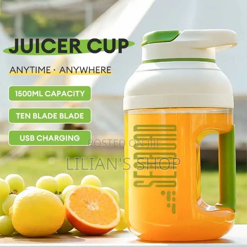 1500mls Powerful Wireless Portable Juicer