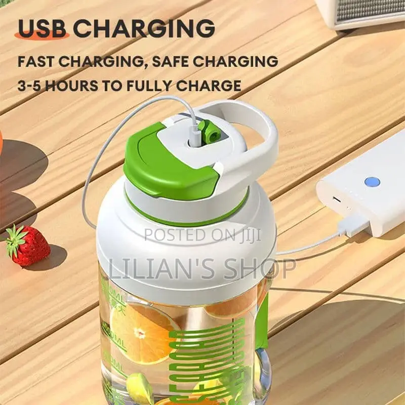 1500mls Powerful Wireless Portable Juicer