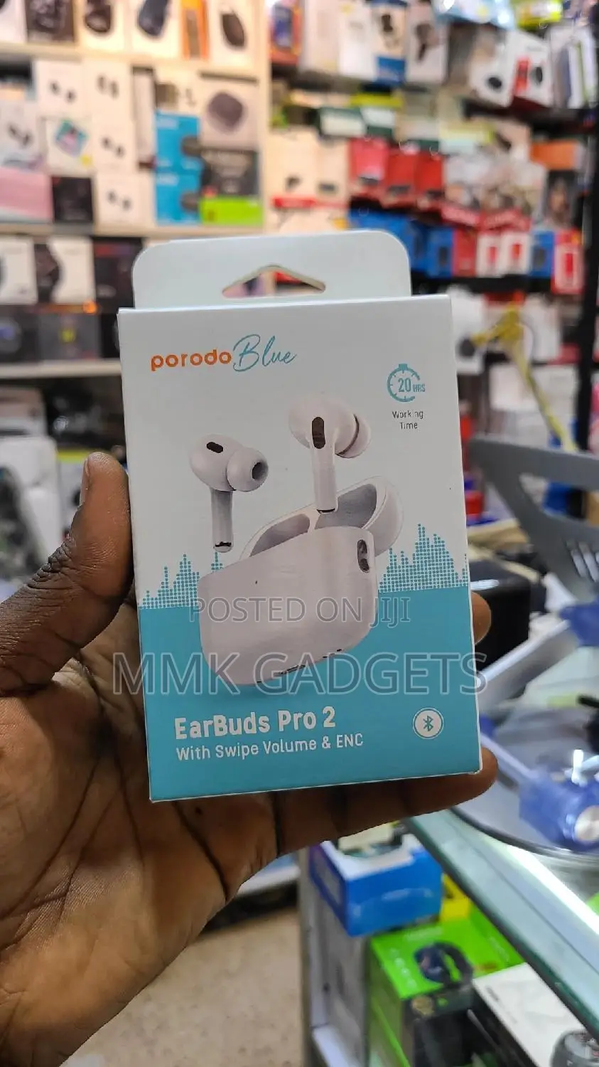 Porodo Blue Earbuds Pro 2