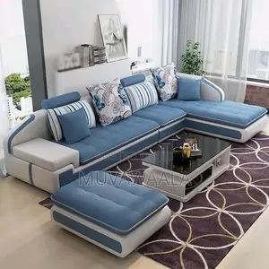 L Sofa Set With Standing Table