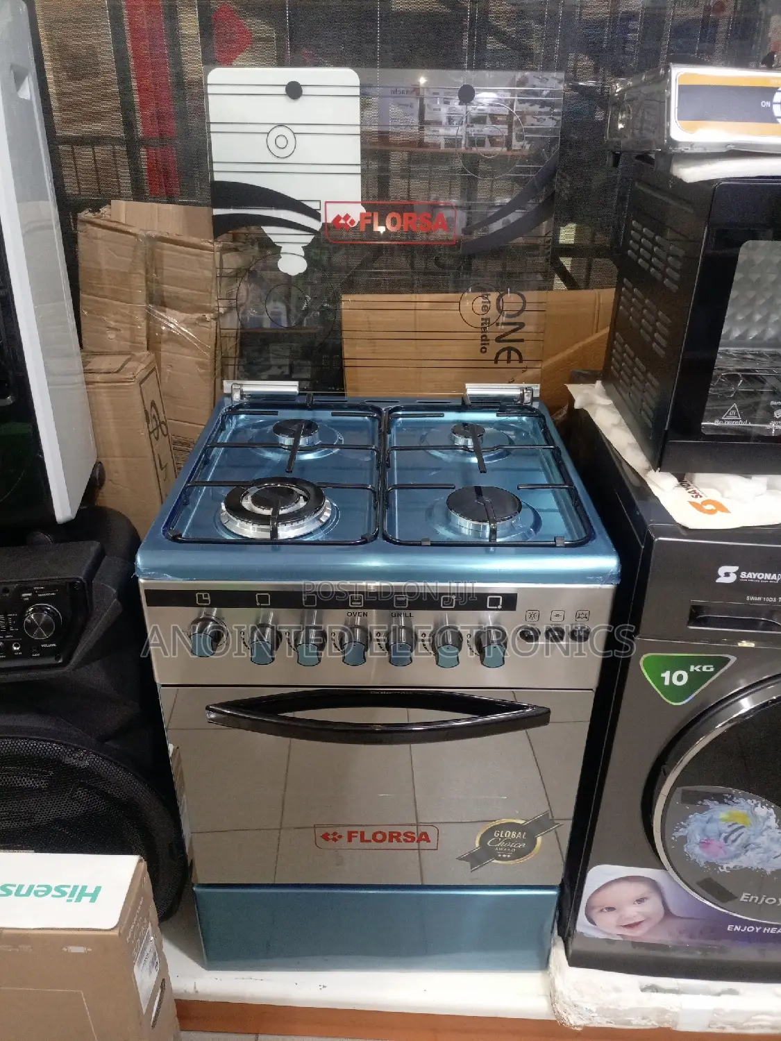 Gas Cooker 60*60cm Full Gas
