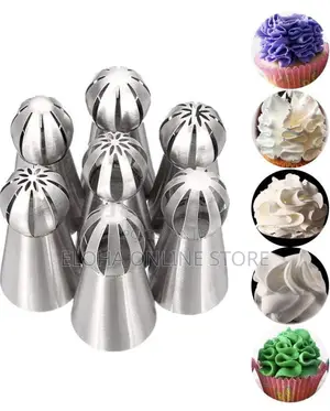 Russian Ball Cake Decorating Nozzles and Piping Set