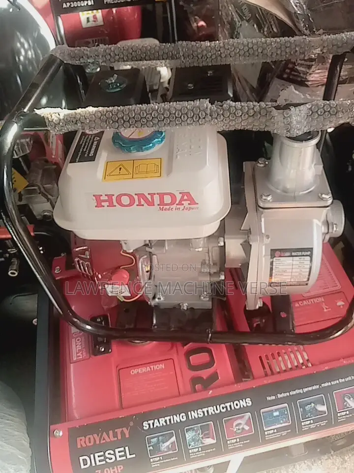 Gasoline Surface Water Pump Honda