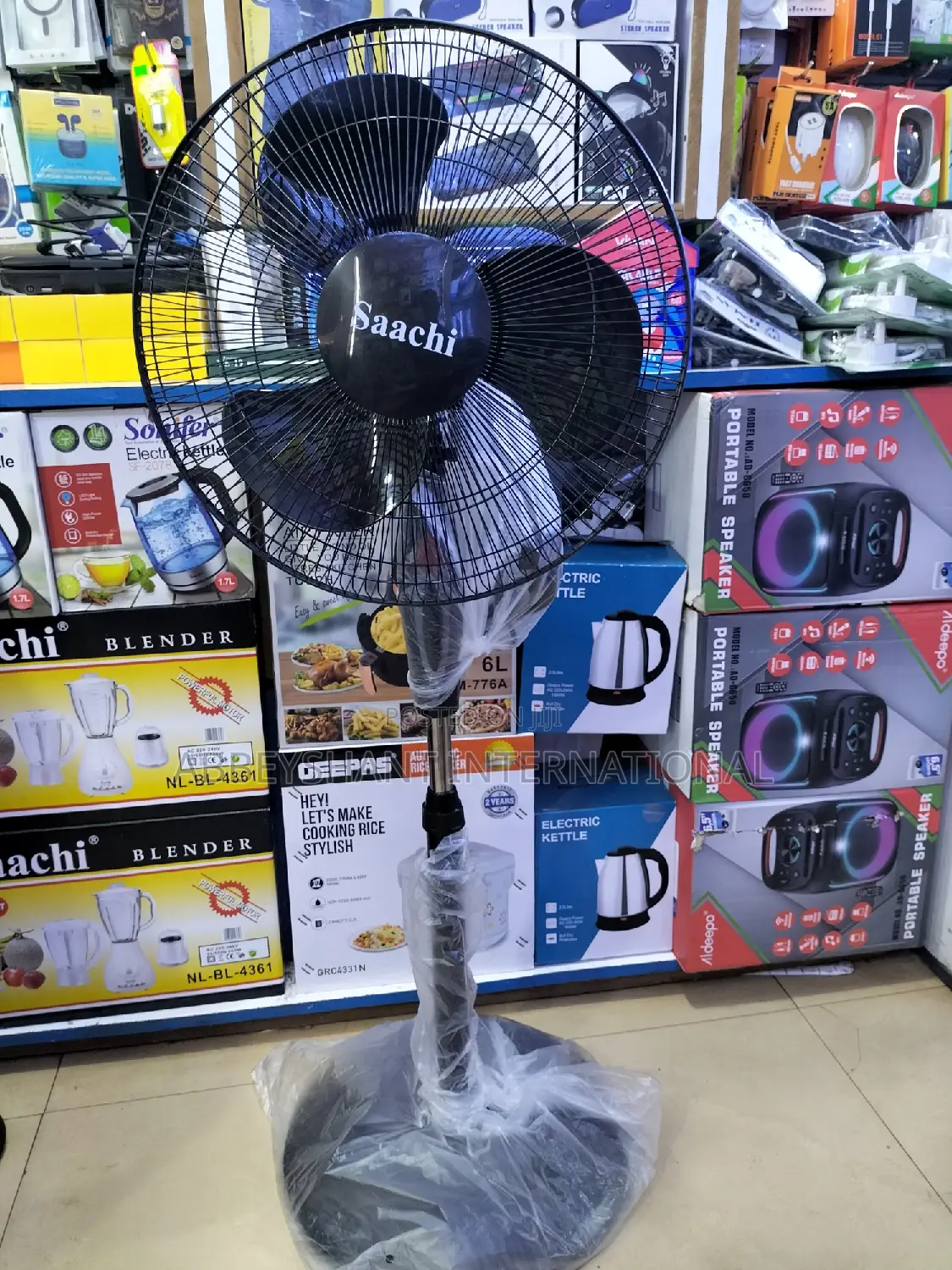 Fan Stand Fan Saachi Stand Fan 16 Inch Stand Fan Floor Fan