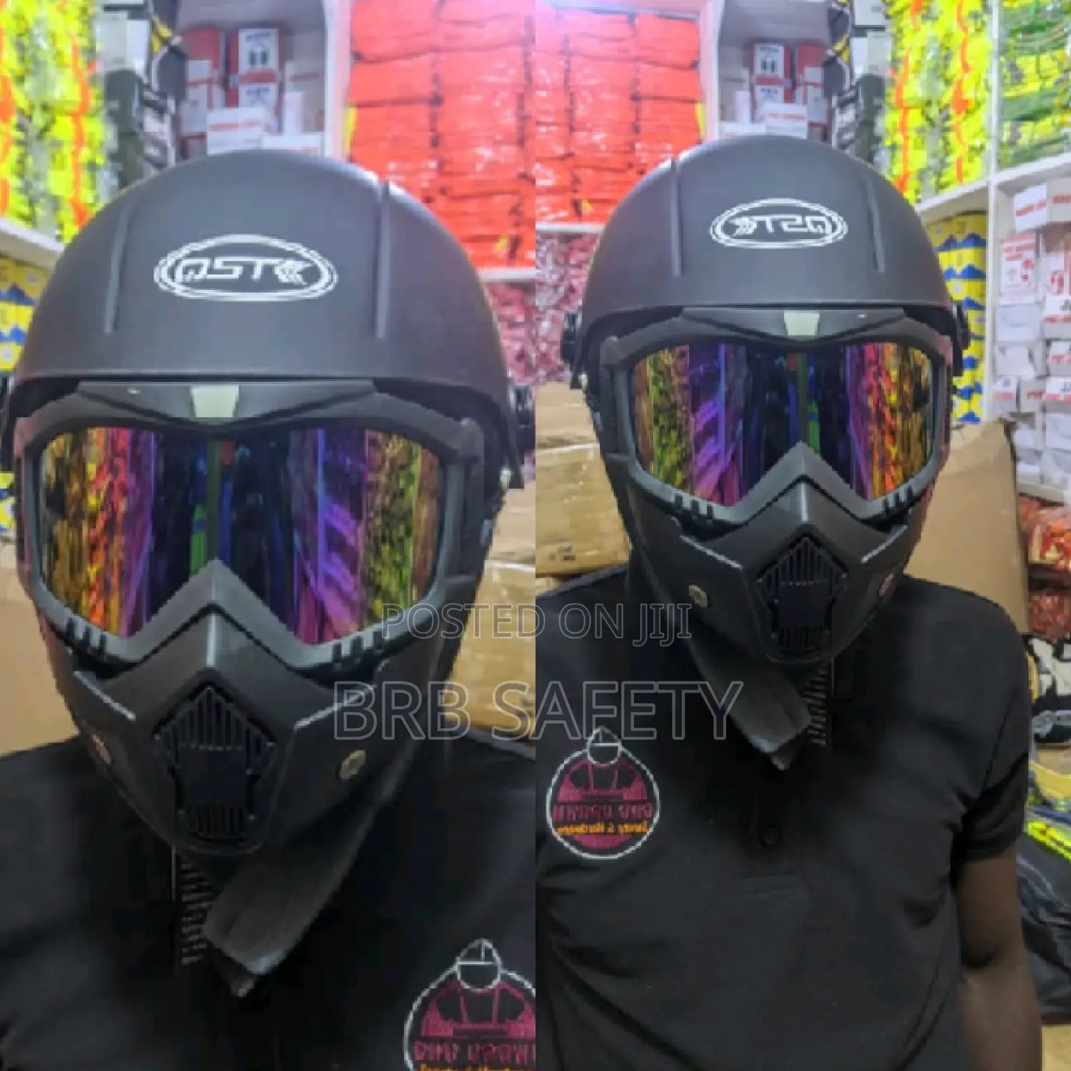 Riding Helmet With Reflector