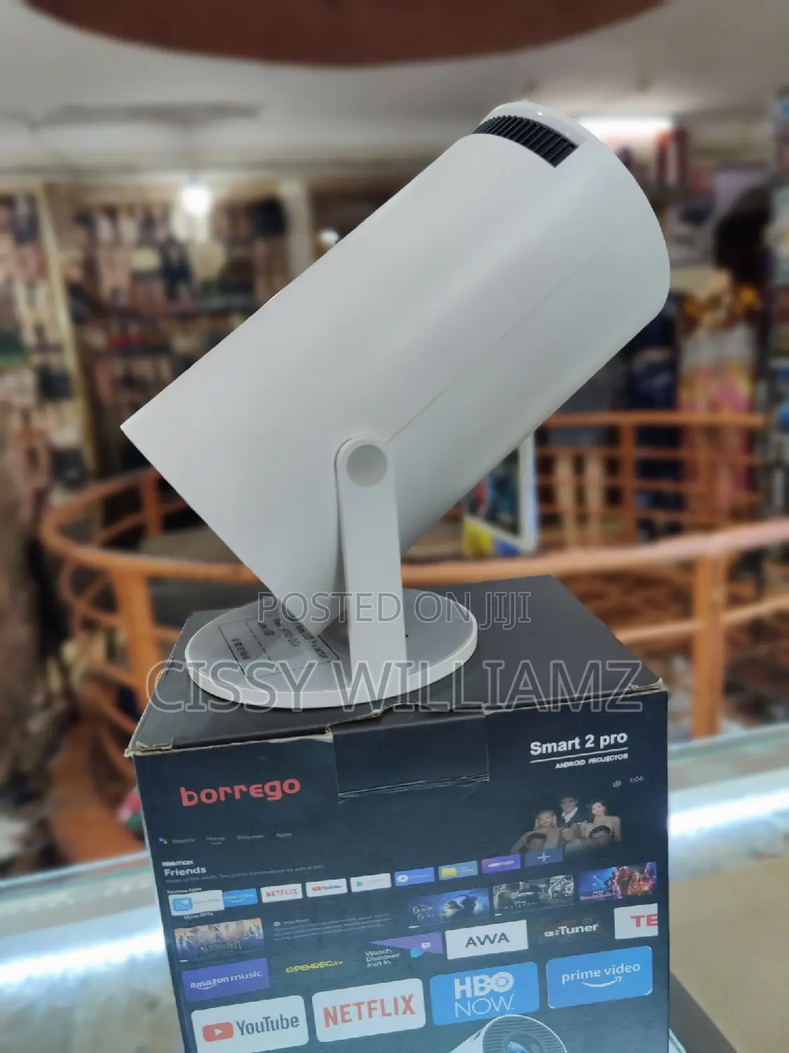 Borrego Smart Mini Projector/Full HD Projector/Projector