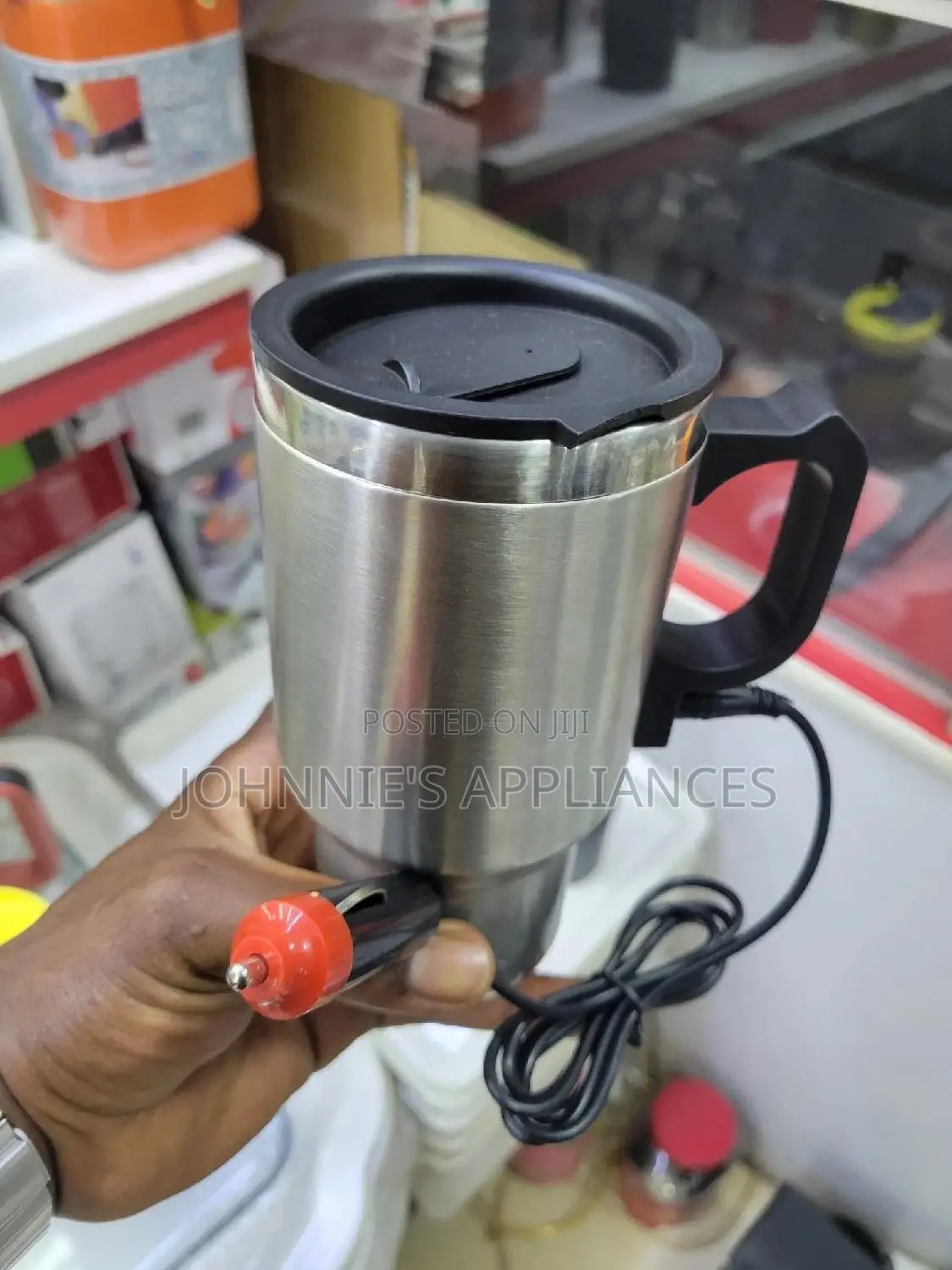 Electric Car Water Heat Kettle Cup