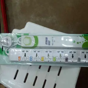 G T 6 Way Extension Electric Socket