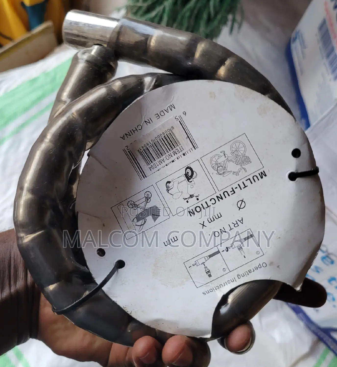 Motorcycle Wheels Lock.