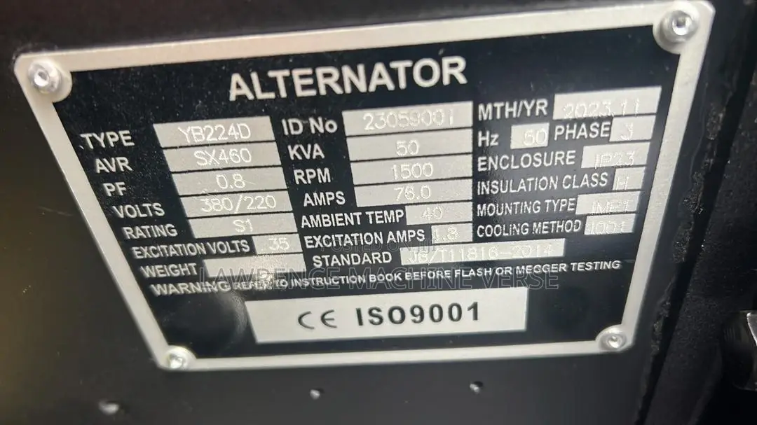 Diesel Generator 50kv Super Silent