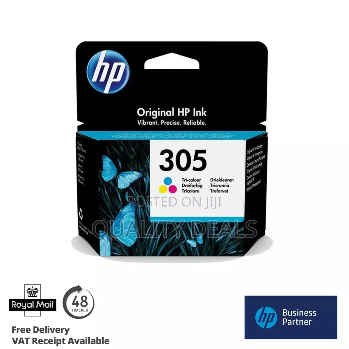 Hp Original 305 Tri Color Ink Cartridge