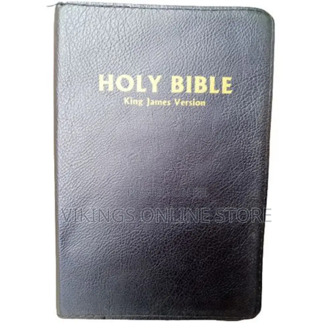 Holy Bible King James Version - Black, Brown