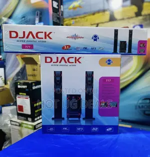 Photo - Djack 3.1 Multimedia Bluetooth Speaker System Woofer - Black