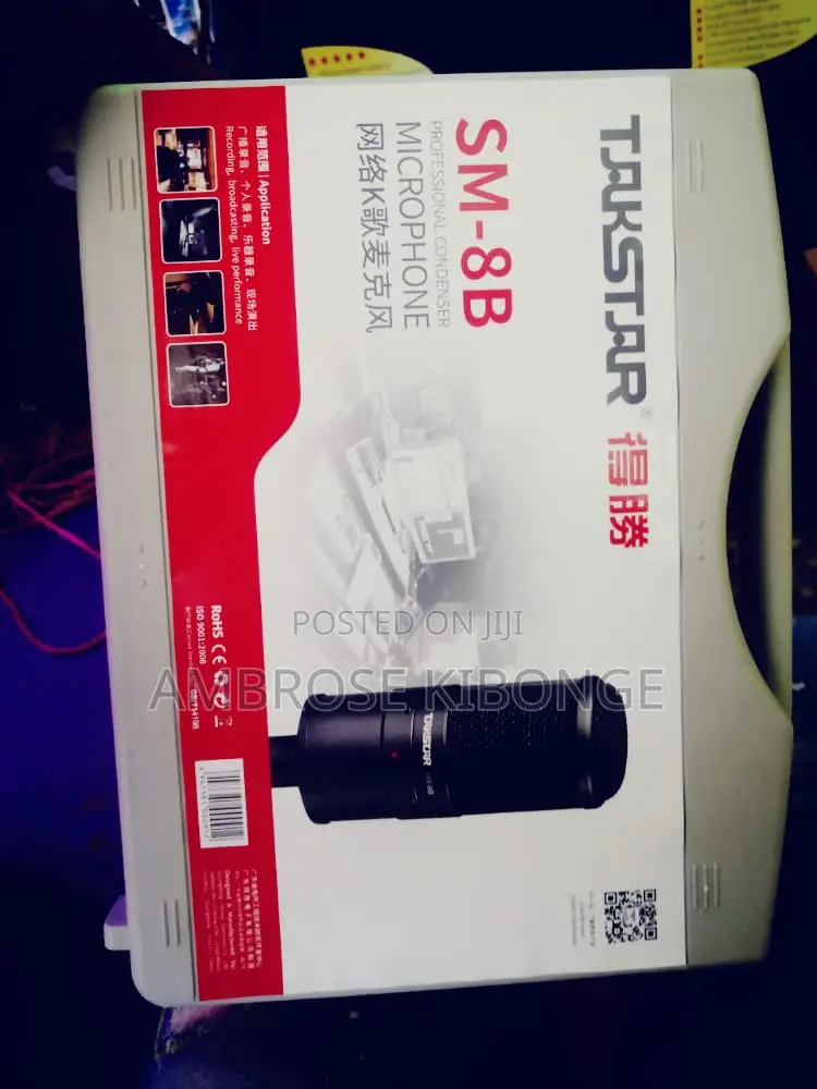 Clear Sound Quality Takstar SM8B Condenser Studio Microphone